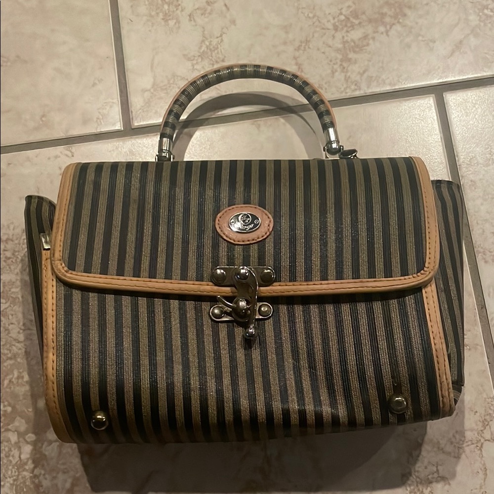 JT Fargo vintage striped bag